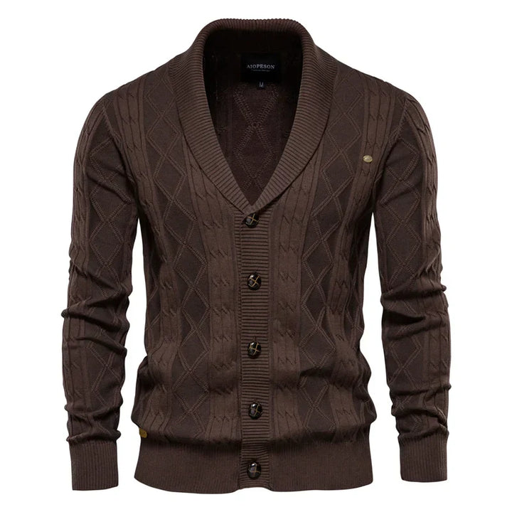 Baumwoll-Strickjacke