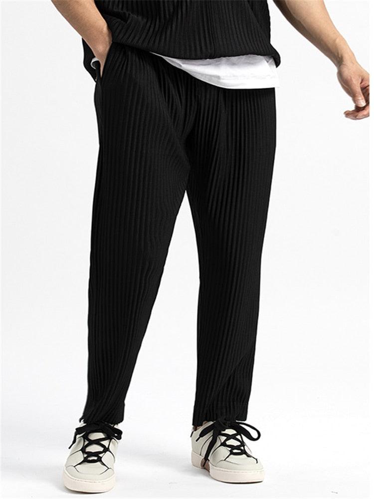 Pisa - Pantalon aus gerippter Baumwolle