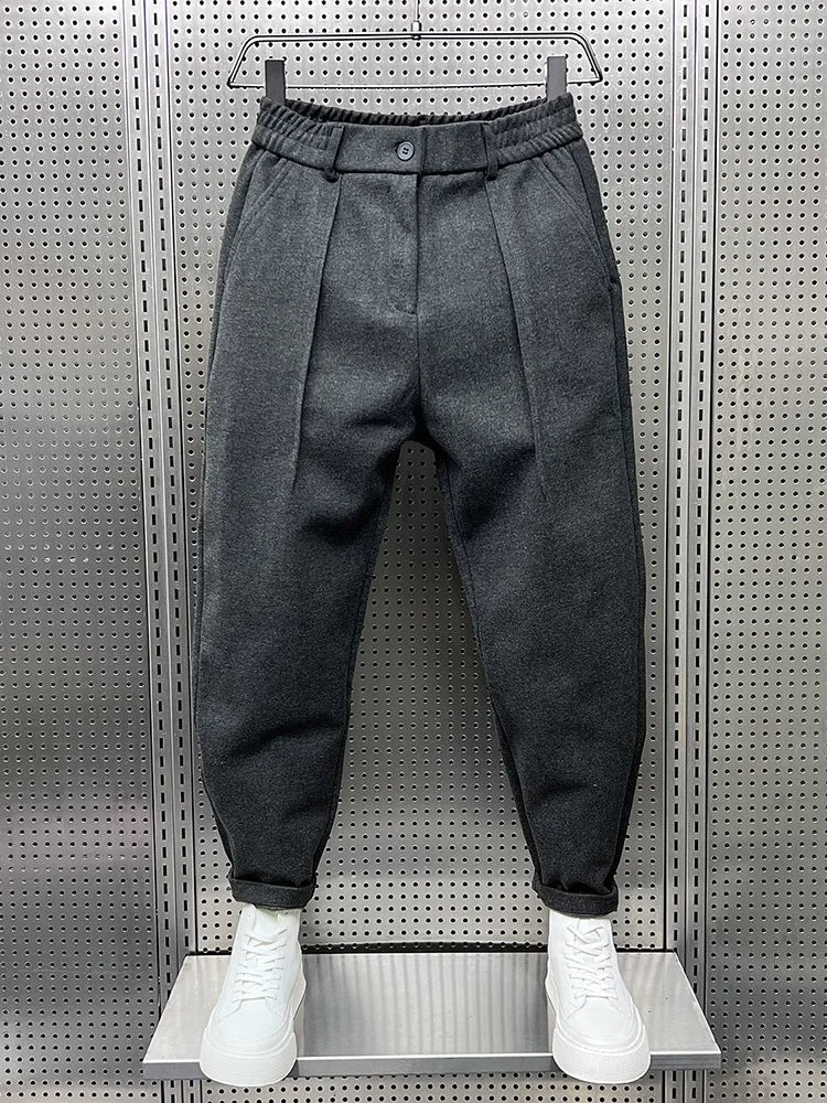 VEDORE | Elegant Mélange Pants