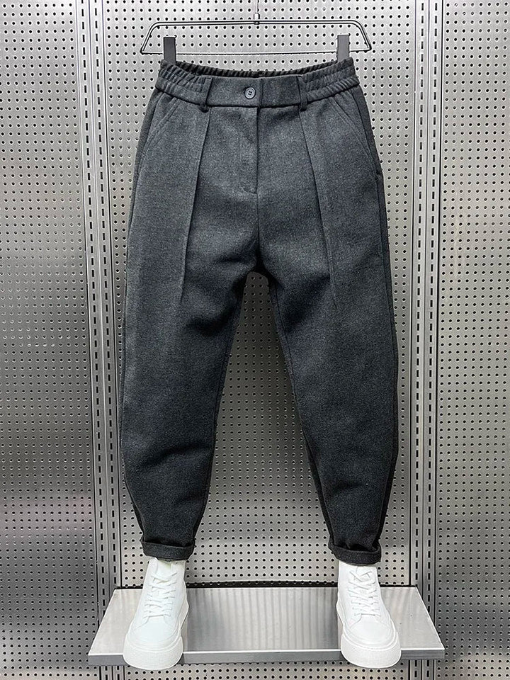 VEDORE | Elegant Mélange Pants