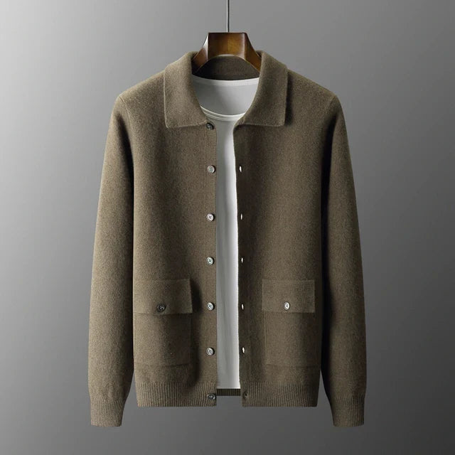 JACKE AUS 100% KASCHMIR