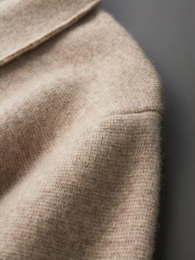 VEDORE Herbst Strickjacke