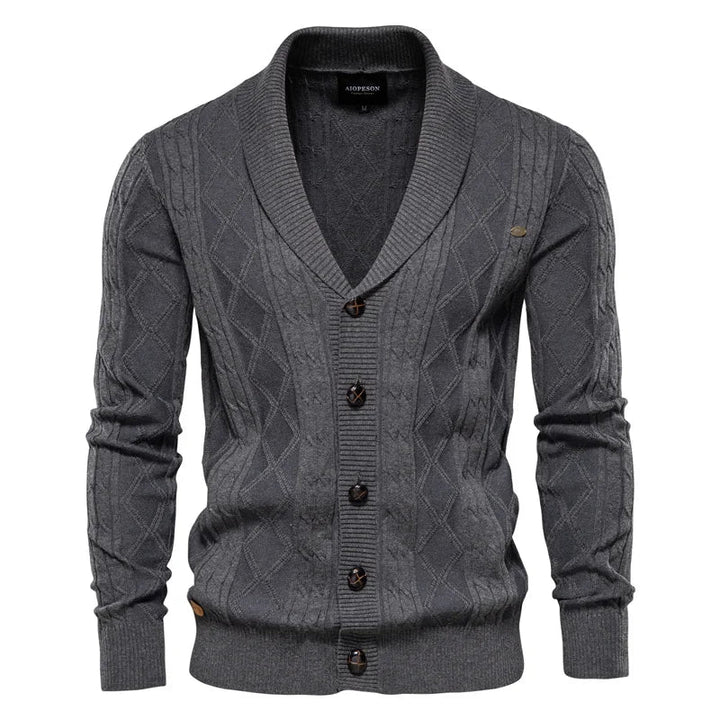 Baumwoll-Strickjacke