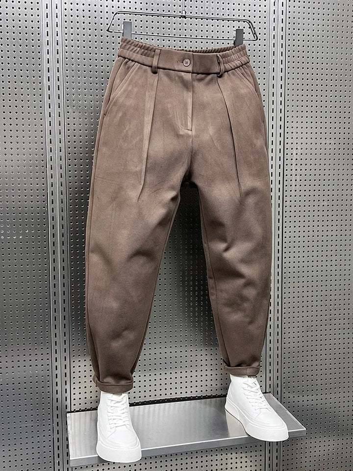 VEDORE | Elegant Mélange Pants