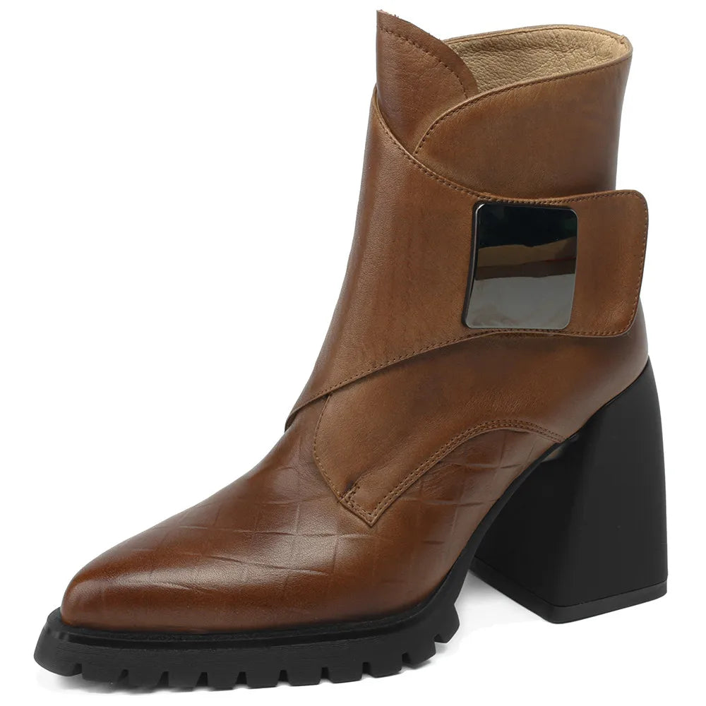 Parvoria™| Chunky Ankle Boots