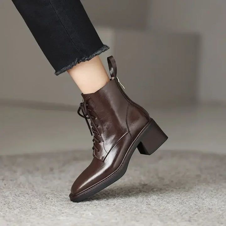 Jovinna™| Square Ankle Boots
