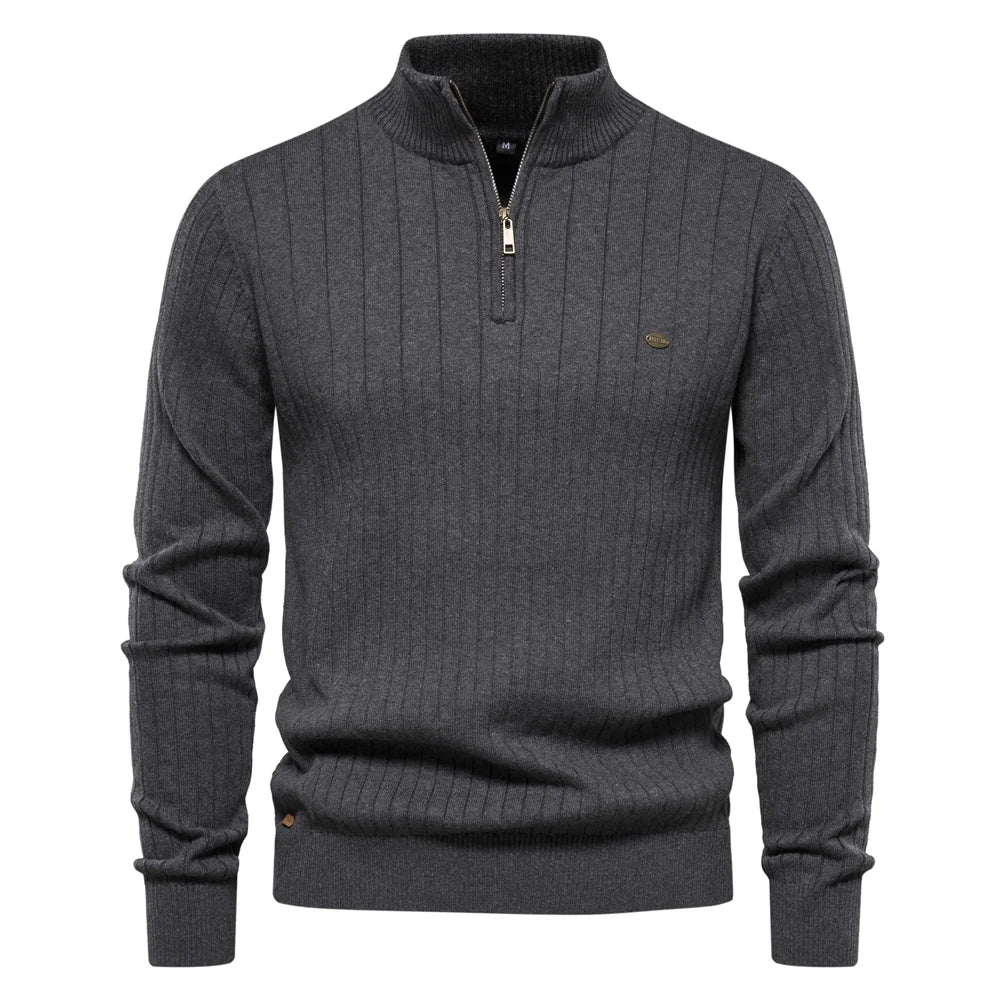 Pullover mit Reißverschluss