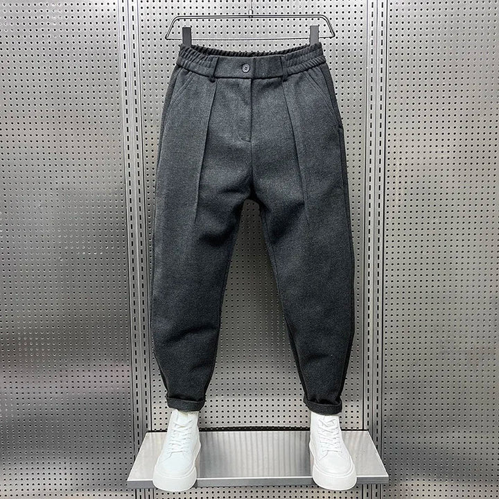 VEDORE | Elegant Mélange Pants