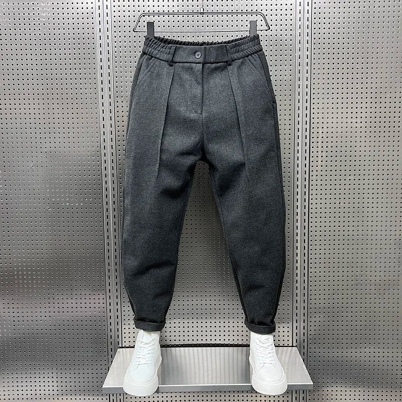 VEDORE | Elegant Mélange Pants