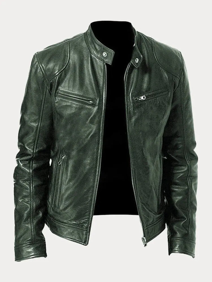 VEDORE | Casual Leather Jacket