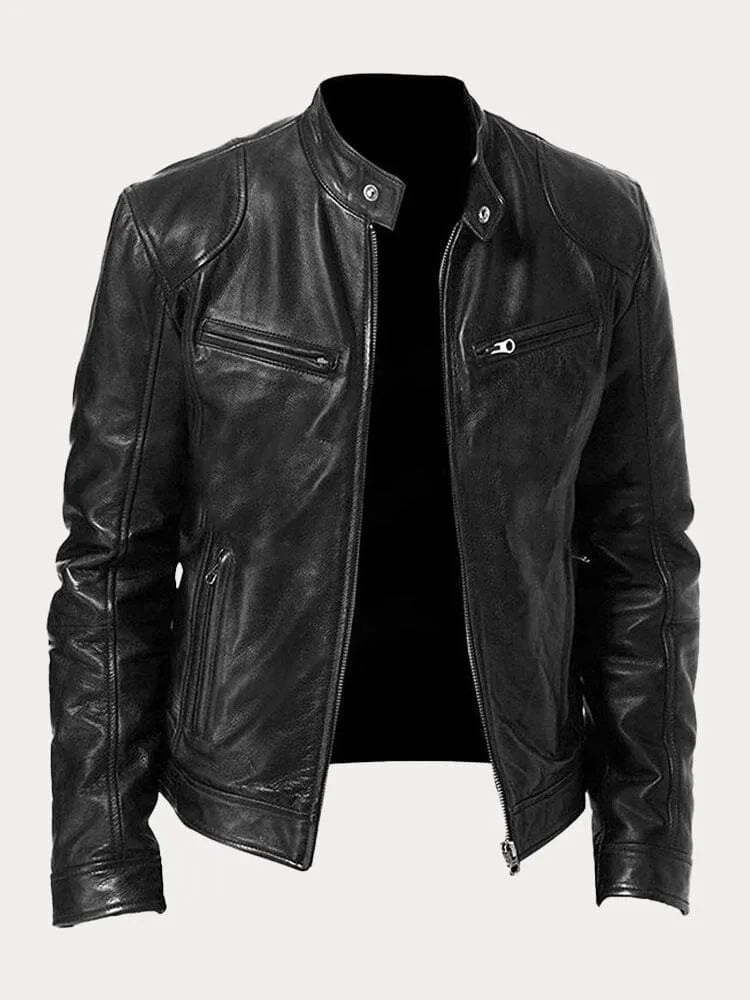 VEDORE | Casual Leather Jacket