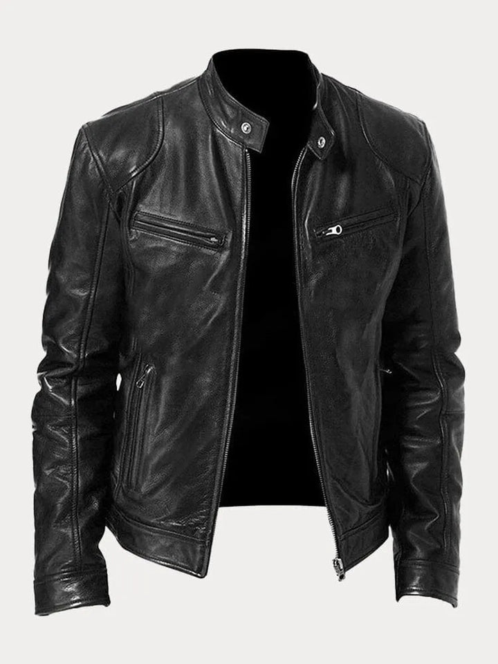 VEDORE | Casual Leather Jacket