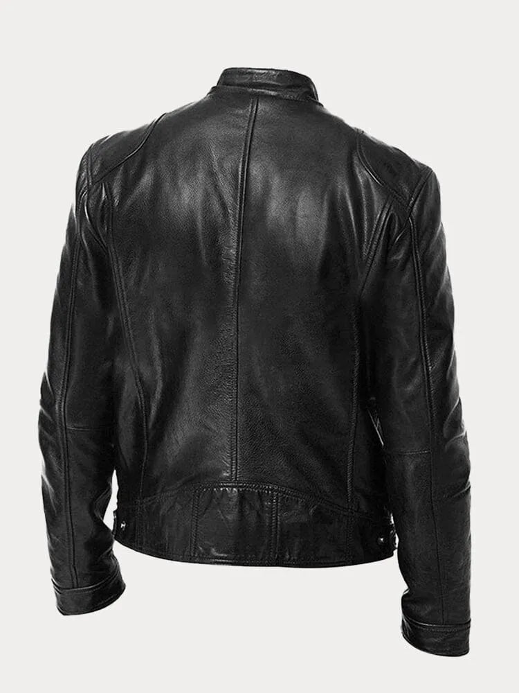 VEDORE | Casual Leather Jacket