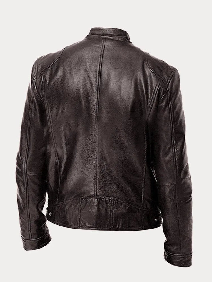 VEDORE | Casual Leather Jacket