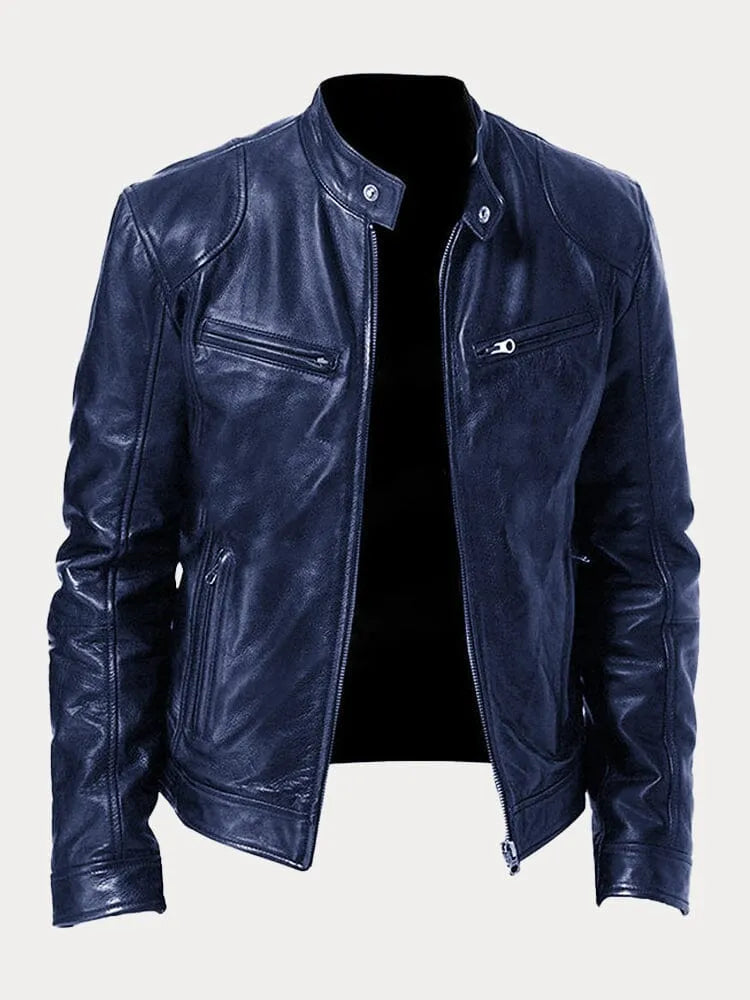 VEDORE | Casual Leather Jacket