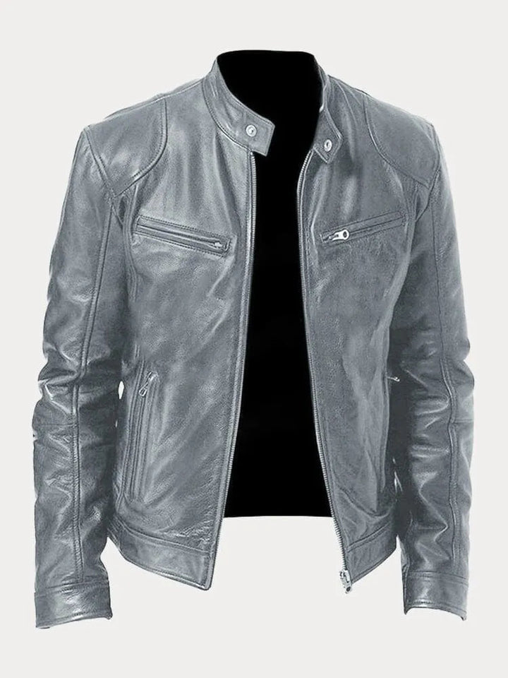 VEDORE | Casual Leather Jacket
