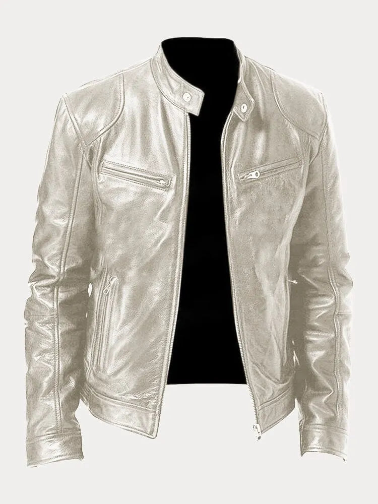 VEDORE | Casual Leather Jacket