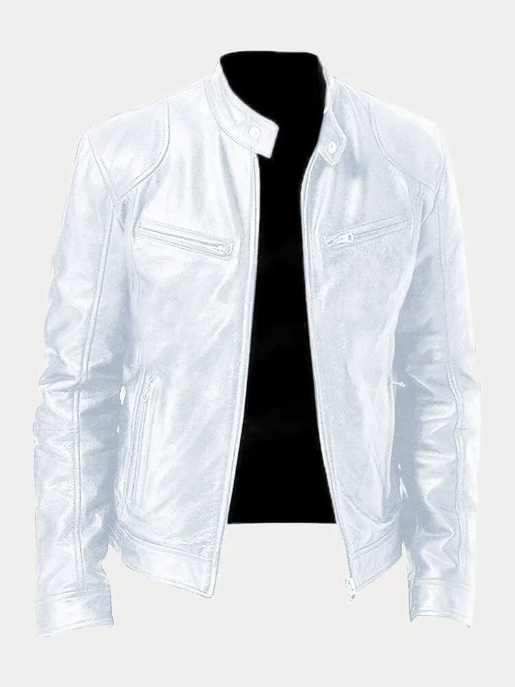 VEDORE | Casual Leather Jacket