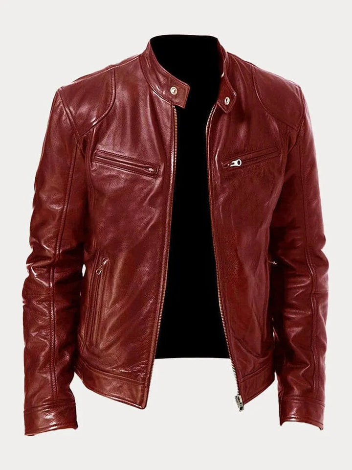 VEDORE | Casual Leather Jacket