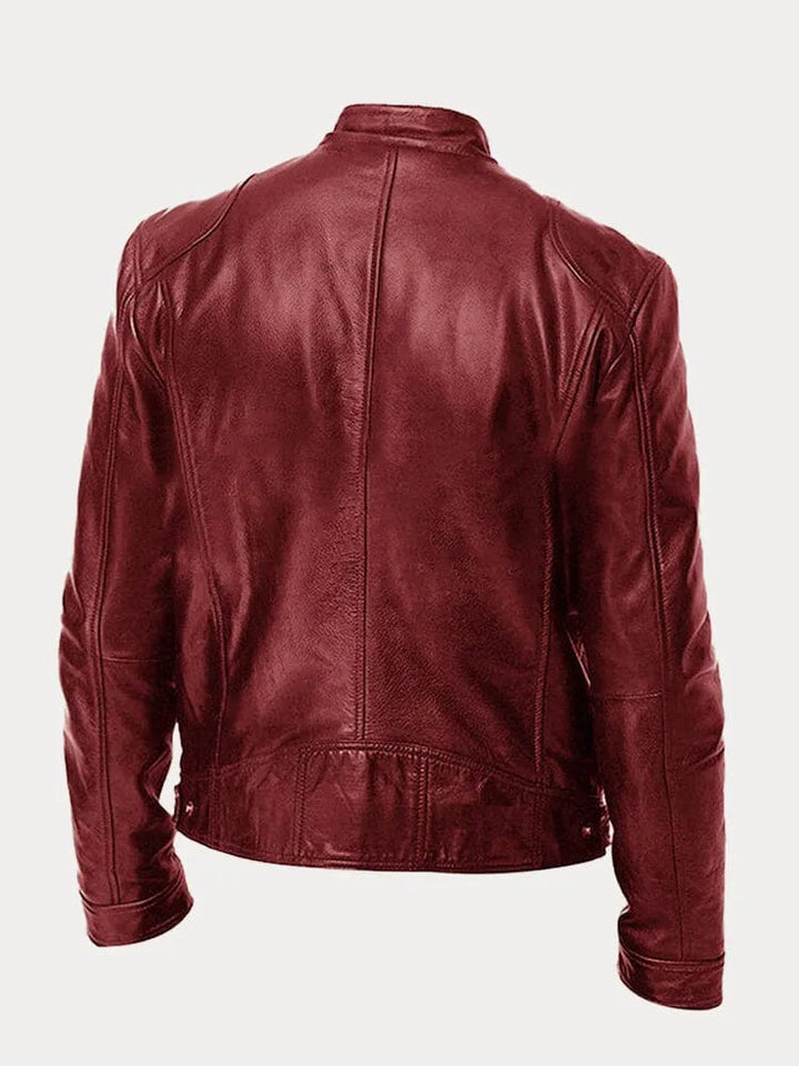 VEDORE | Casual Leather Jacket