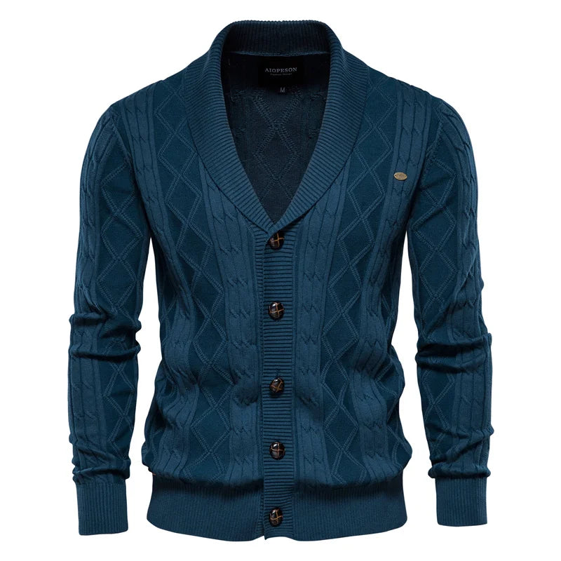 Baumwoll-Strickjacke