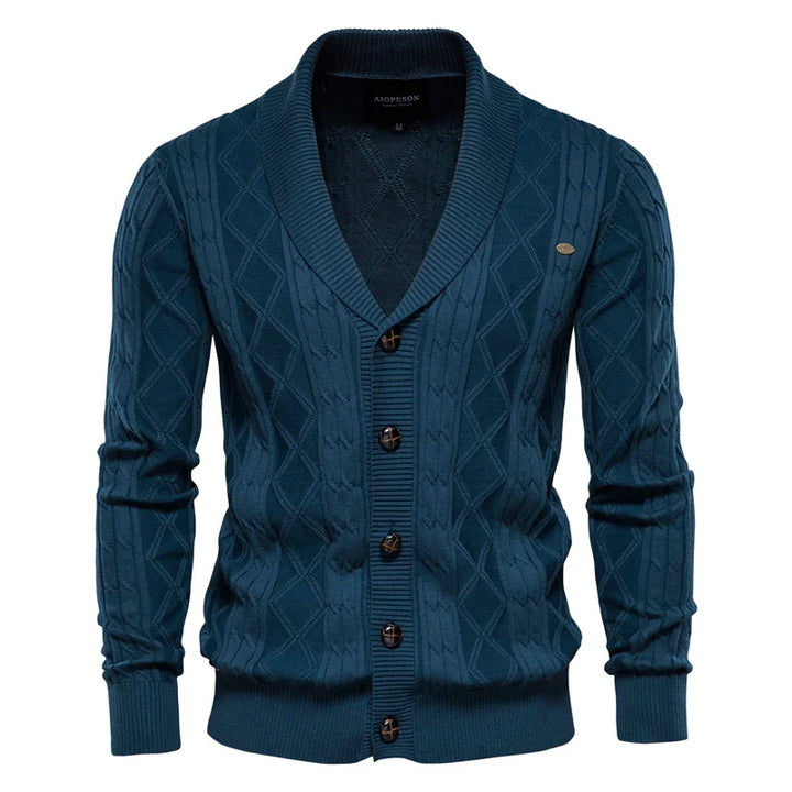 Baumwoll-Strickjacke