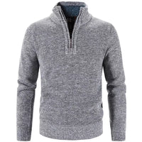 Pullover mit halbem Reißverschluss