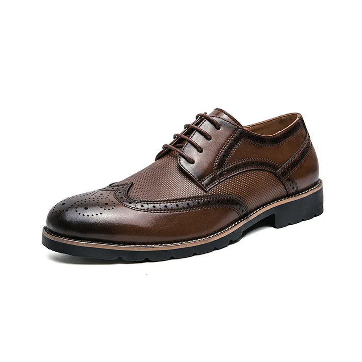 VEDORE Handgefertigte klassische Lederschuhe