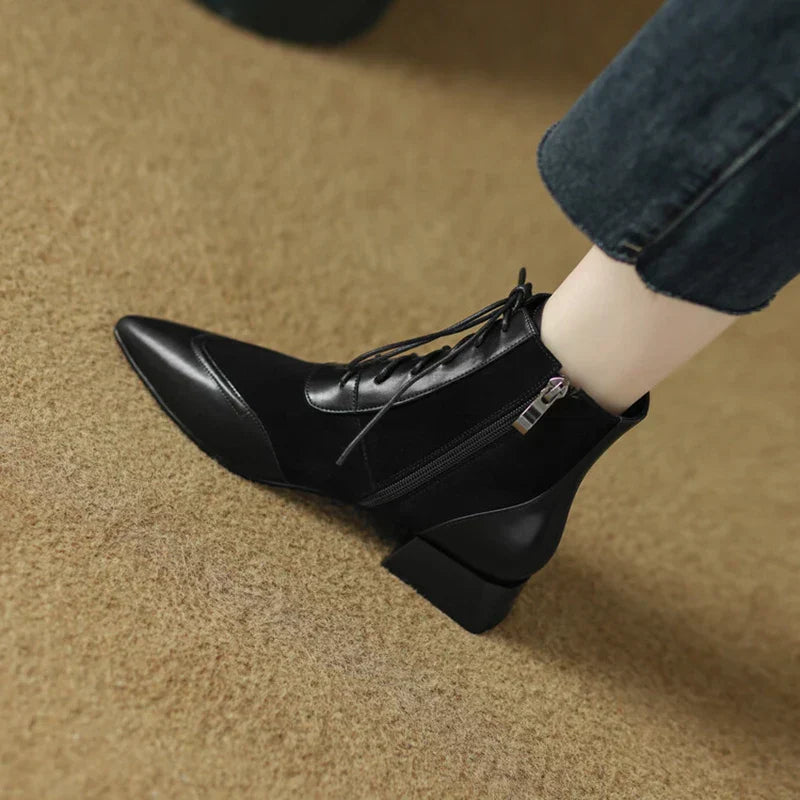 Zovanna™| Chunky Ankle Boots