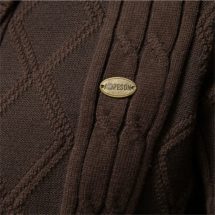 Baumwoll-Strickjacke