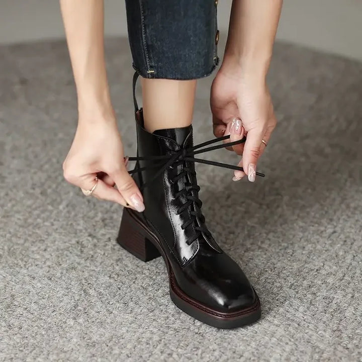 Jovinna™| Square Ankle Boots