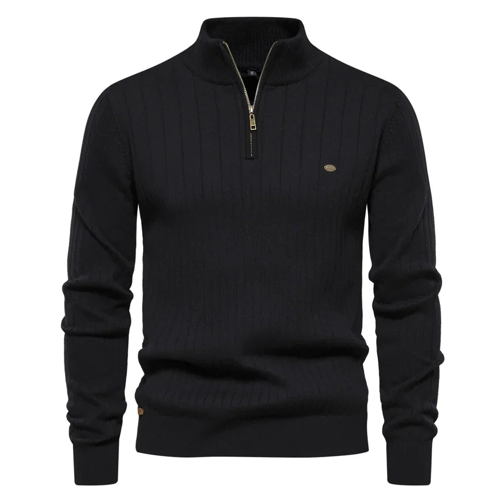 Pullover mit Reißverschluss