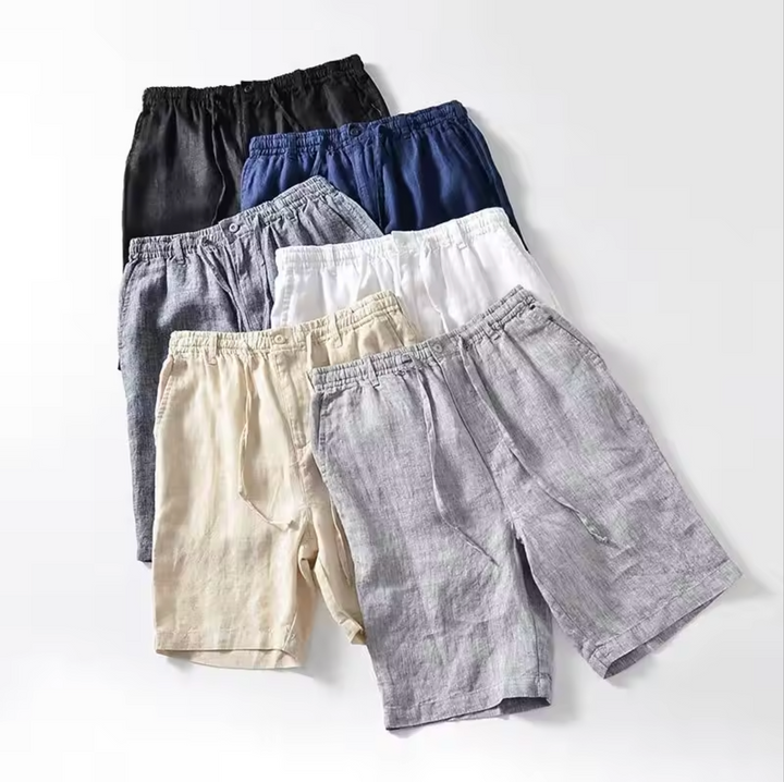 Fez - Shorts aus Leinen
