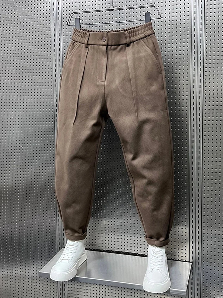 VEDORE | Elegant Mélange Pants