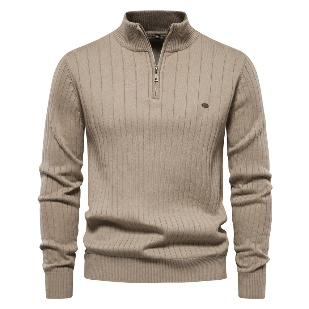 Pullover mit Reißverschluss