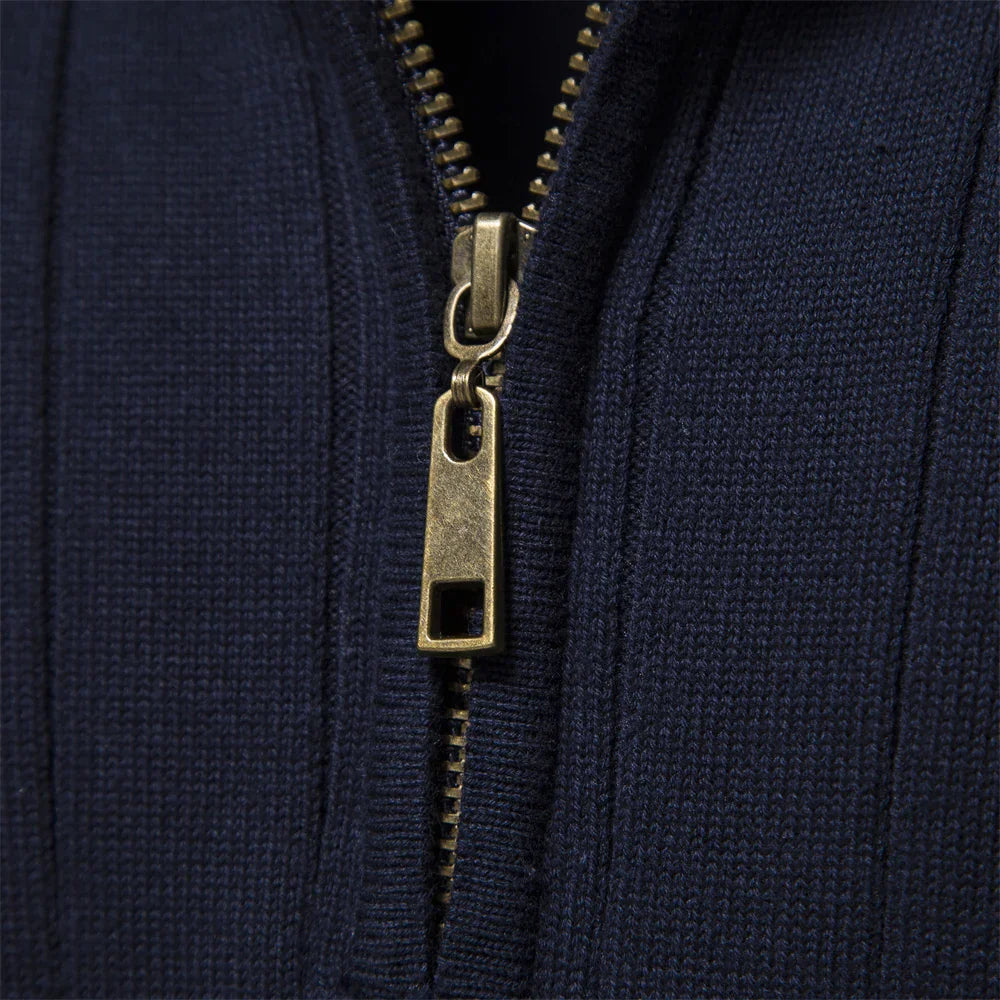 Pullover mit Reißverschluss