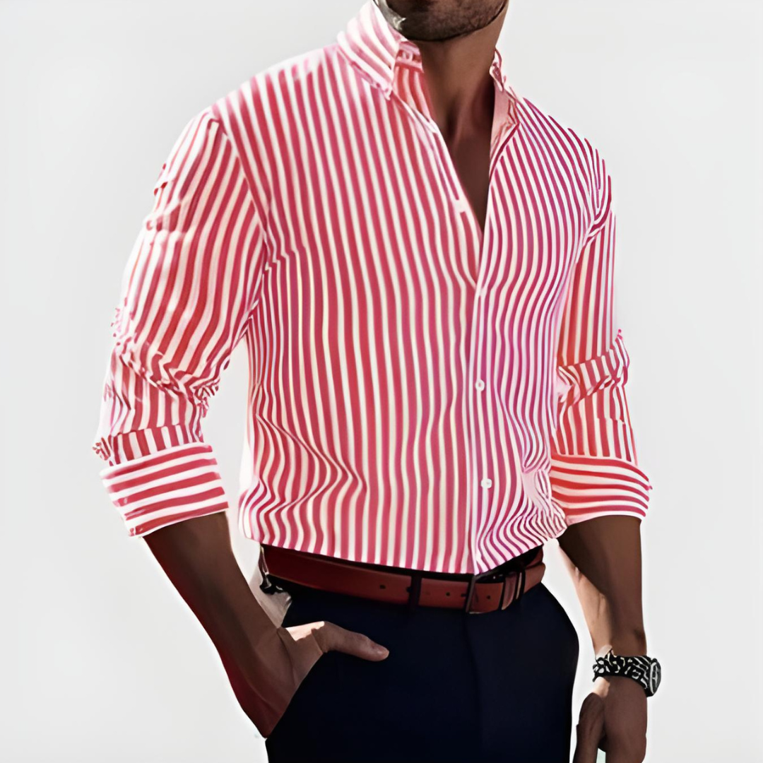 VEDORE™ | Bold Striped Shirt