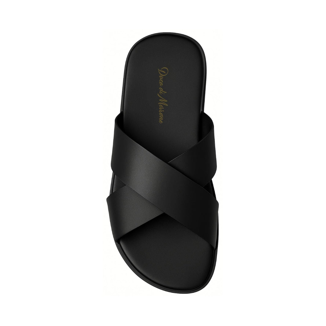 Schwarze Riemchensandalen - Umberto