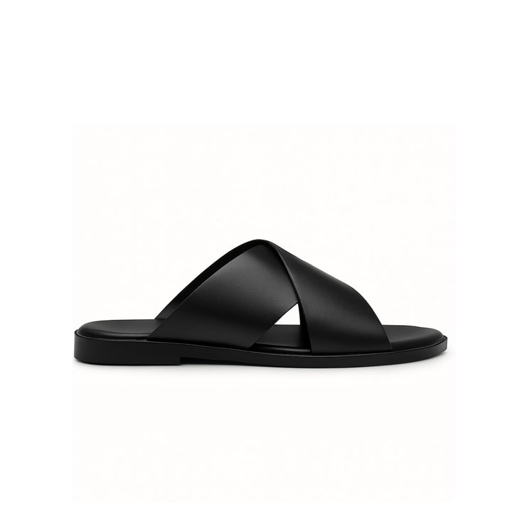Schwarze Riemchensandalen - Umberto