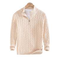 Constance - Pullover mit halbem Reißverschluss