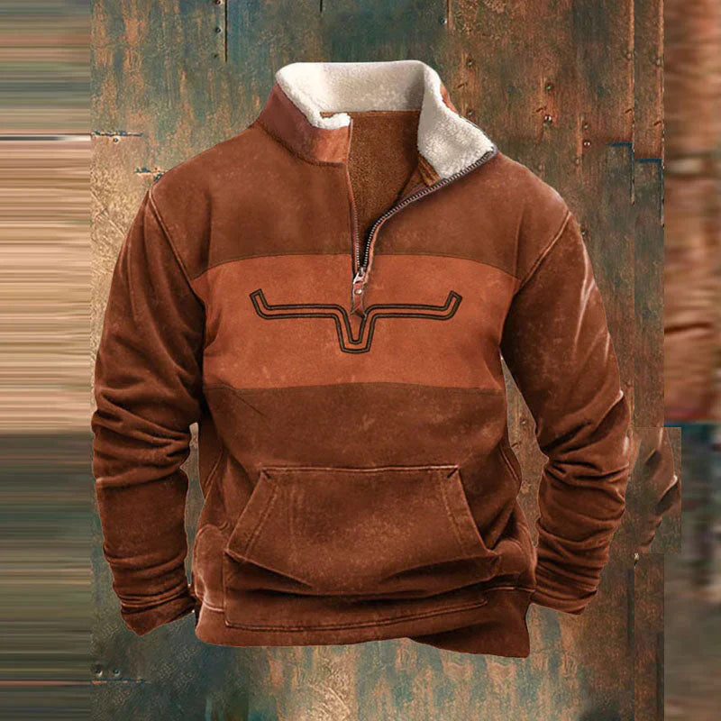 VEDORE | Zip-Up Sweater