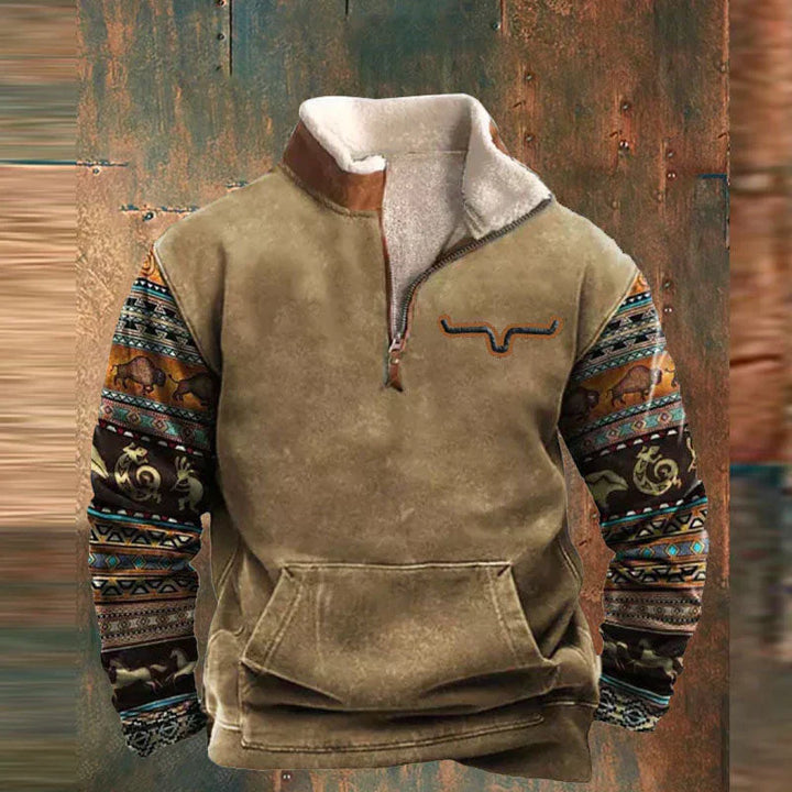 VEDORE | Zip-Up Sweater