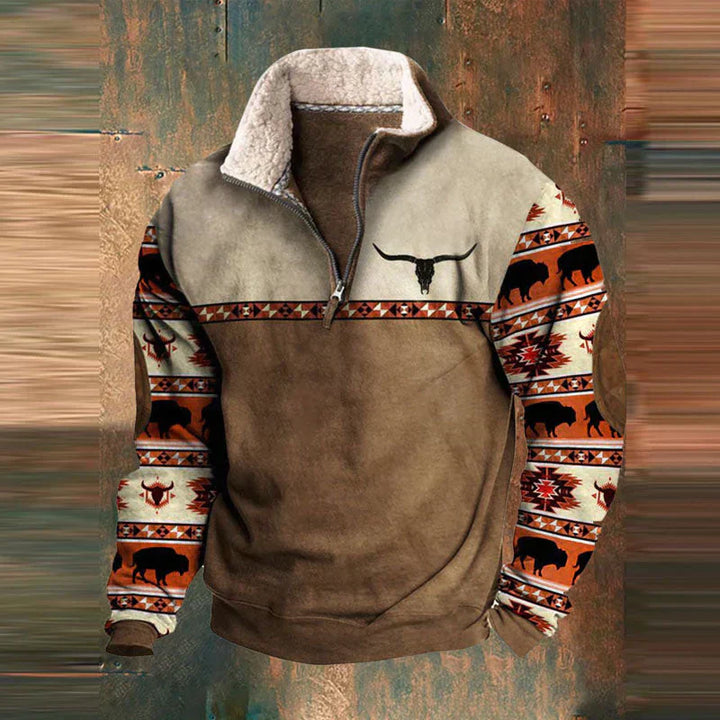 VEDORE | Zip-Up Sweater