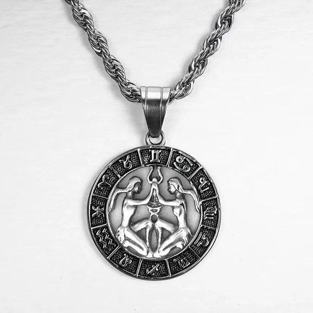 VEDORE - Sternzeichen-Halskette - Silber