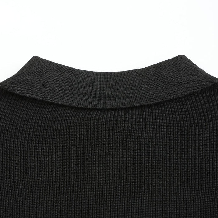 Julius Pullover mit halbem Reißverschluss