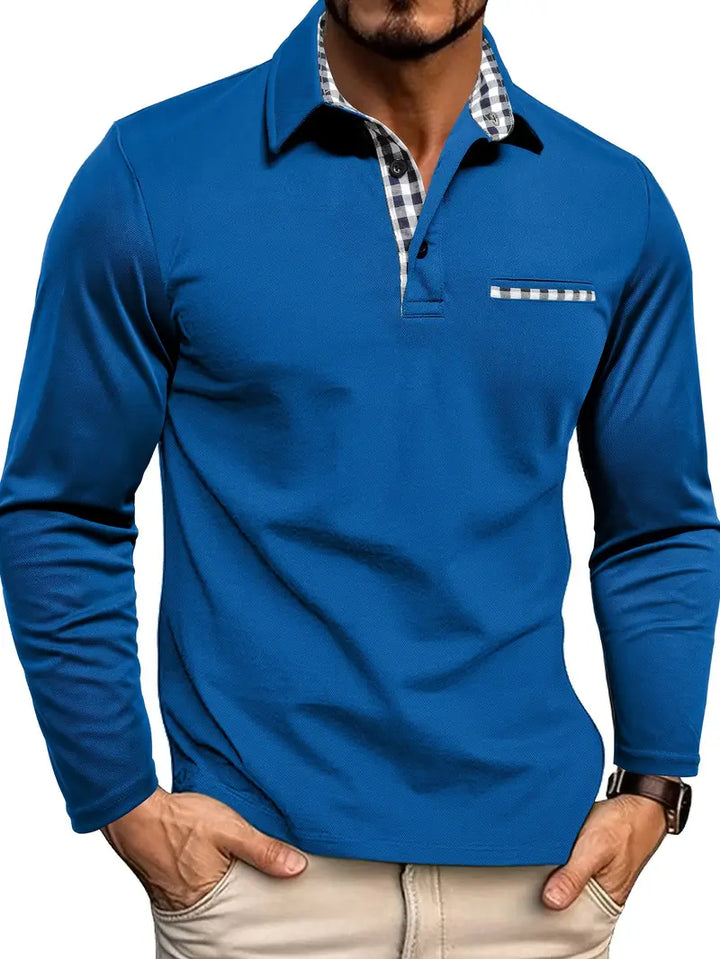 Vedore – Long Sleeve Polo Shirt