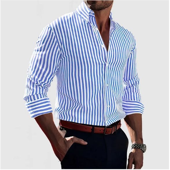VEDORE™ | Bold Striped Shirt
