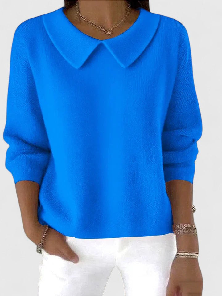 Bláthnaid – Comfortable Collared Sweater