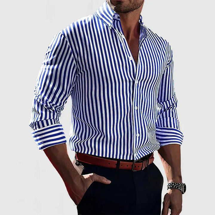 VEDORE™ | Bold Striped Shirt