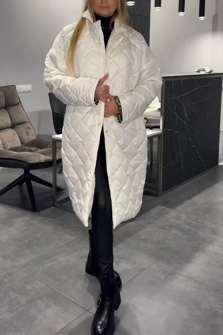 Máonait – Quilted Mid-Length Coat